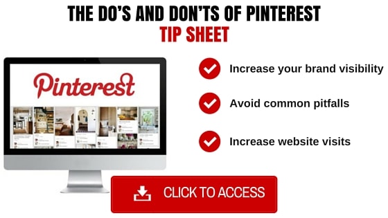 Pinterest tip sheet
