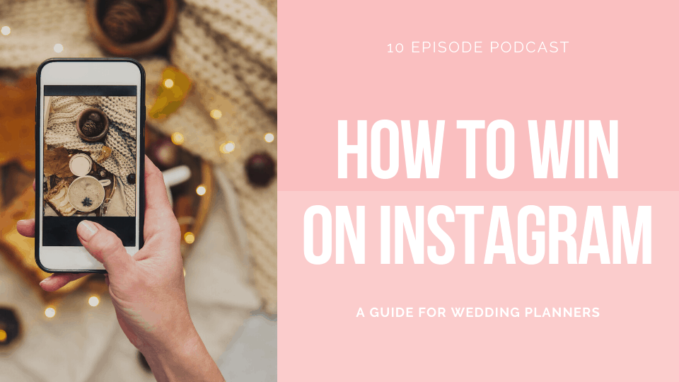 social media instagram for wedding planners