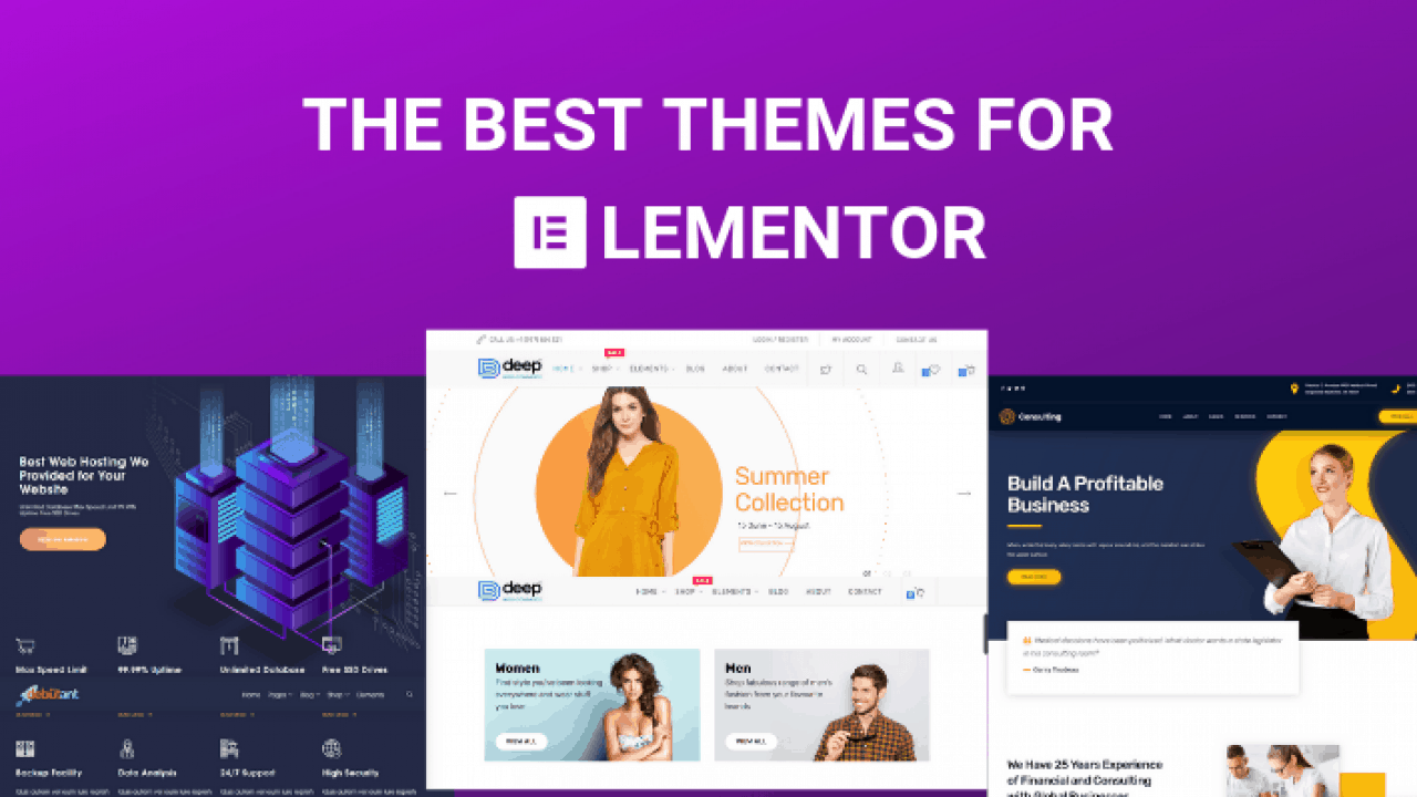 best websites elementor