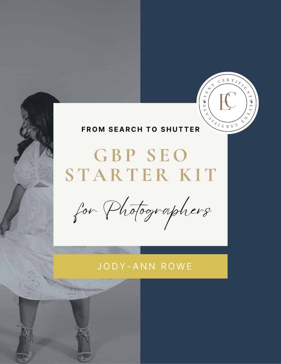 Search to Shutter SEO Starter Kit seo tips for photographers